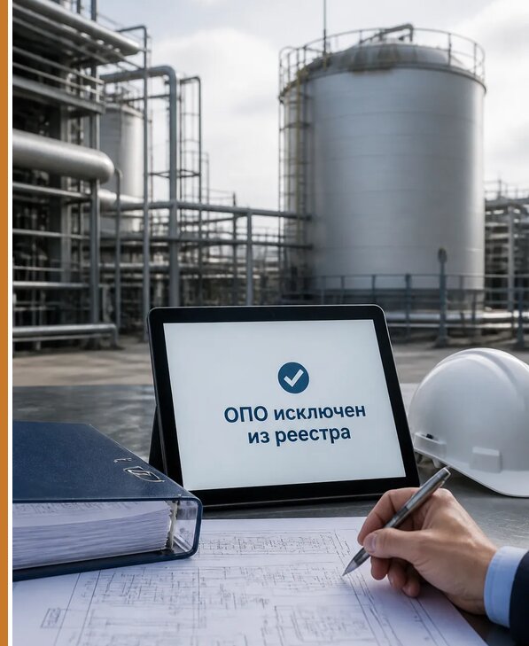 Исключение ОПО из госреестра в Гулькевичах от 31122 р. | Авеста ОТиПБ